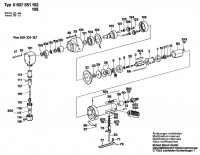 Bosch 0 607 551 105 370 WATT-SERIE Nibbler Spare Parts